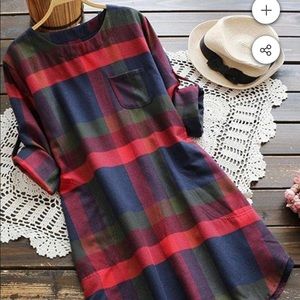 !!!SOLD!!! Plaid Dress